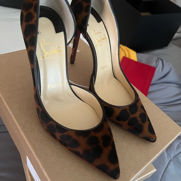 Christian Louboutin Iriza Pony Dark Leopard - Picture 3 of 5